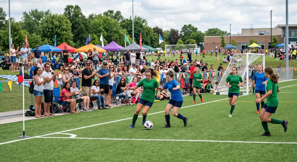 soccer tournament in Durham Region