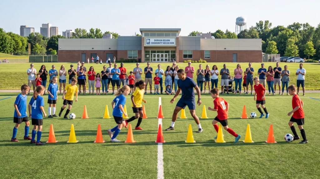 Youth soccer players